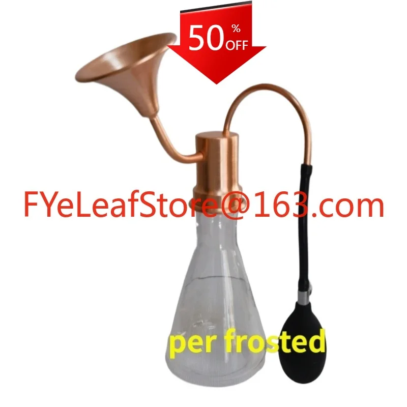 , brass scent apparatus, Baijiu essential oil, perfume, coffee beans Glass scent bottle, spa funnel