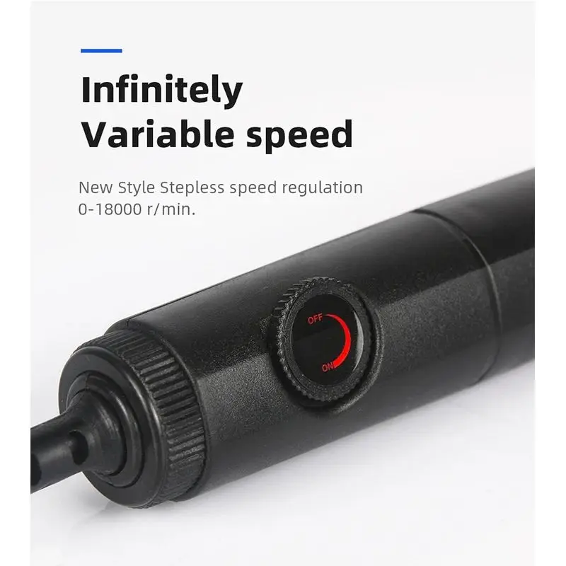 18V Mini Practical Hand Drill Electric Carving Pen Nail Enhancement Machine Rotating Tool Grinding Accessories Carving Tool