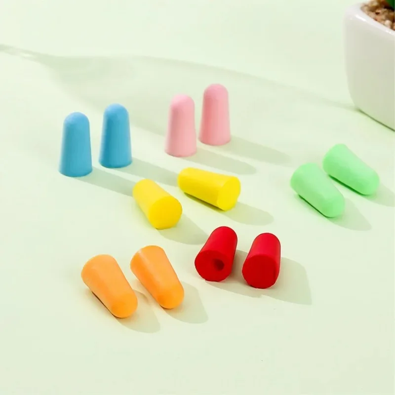 AAAAA10 pairs of comfortable soft foam cone travel sleep noise reduction sound insulation earplugs