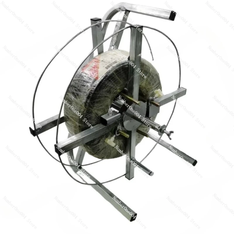 

Cable Winding Frame Reeling Cable Bundling Winder Power Cord Fiber Optic Network Monitoring Frame