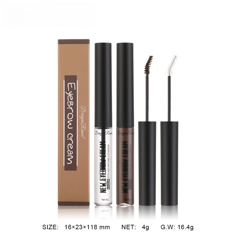 Gel coiffant pour sourcils, savon sculptant, liquide de réparation Transparent et durable, crème pour sourcils, Mascara imperméable, stéréotype, 1 pièce