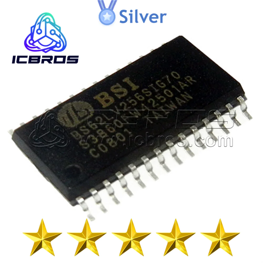 BS62LV256SIG70 SOP28 BS62LV256SIG-70 Electronic Components BS62LV256SIP55 BS62LV256SIP-55 BS62LV256SIP70 BS62LV256SIP-70 CH376S