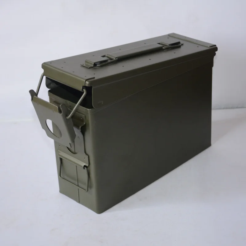 Waterproof Portable Toolbox - Durable Metal Storage Box, Suitable for Hardware Batteries, Household and Car Use