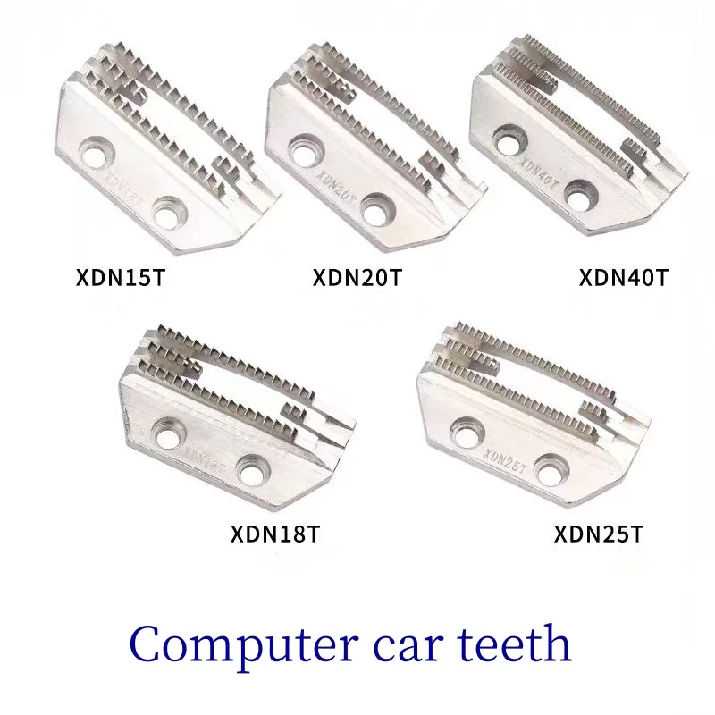 Q.X.YUN Computer Flat Car Teeth FD Jack A4 Electric Sewing Machine XND18T Four row E-shaped Toothed Cloth Feeding Glue Teeth