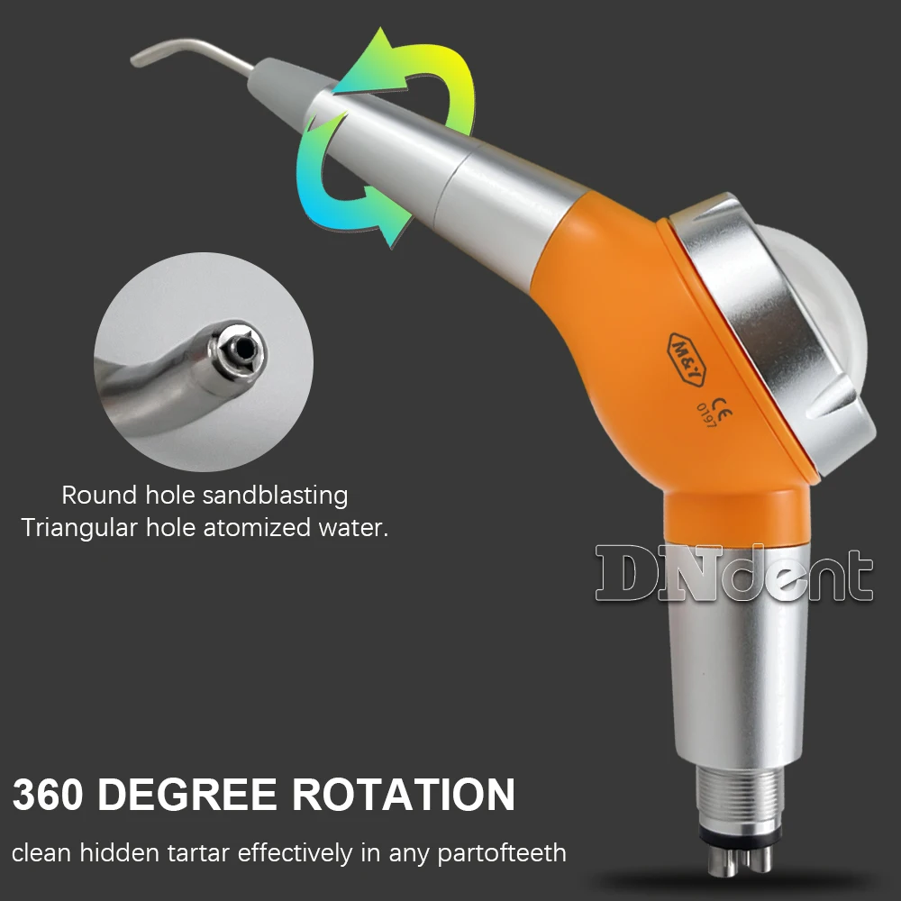 Dental Air Prophy Teeth Irrigator Calculus Remover Sandblasting Gun Air Polisher Easy Jet Air Flow Sandblaster Dentist Unit - view 2