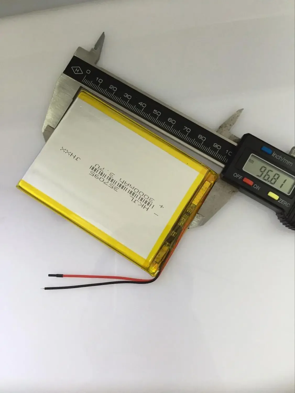 بطارية ليثيوم بوليمر 3.7 فولت 357095   كمبيوتر لوحي مخصص بسعة بطارية مدمجة 3000 مللي أمبير