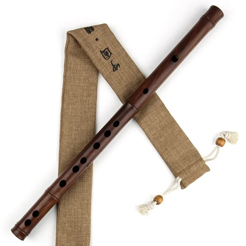 D/E/F/G Key Redwood Dizi Chinese Flute National Musical Instruments Traditional Handmade