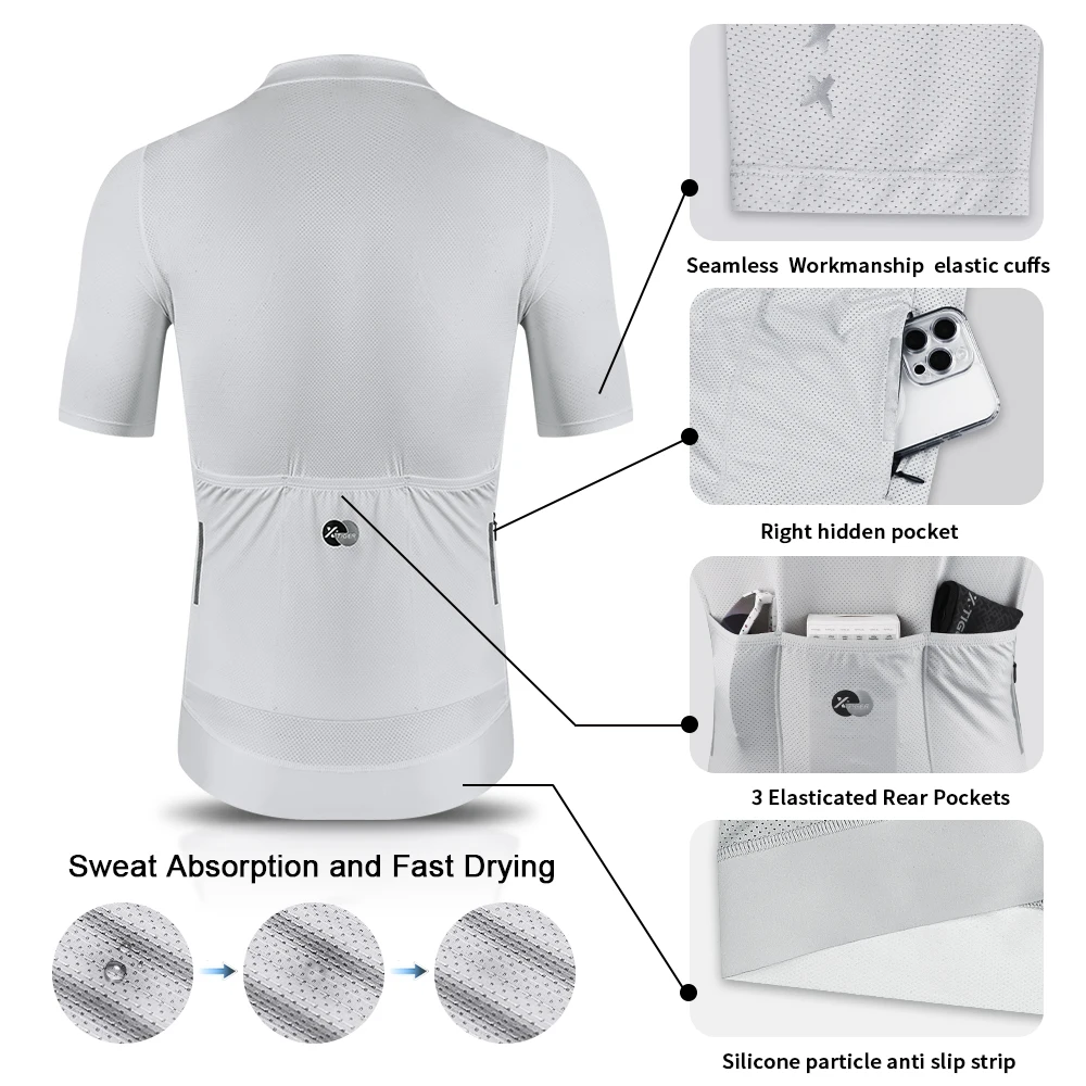 X-TIGER Cycling Jersey 2024 Fashion Women Cycling Jersey Man Bike Jersey High Quality Breathable Cycling Shirt Summer Style