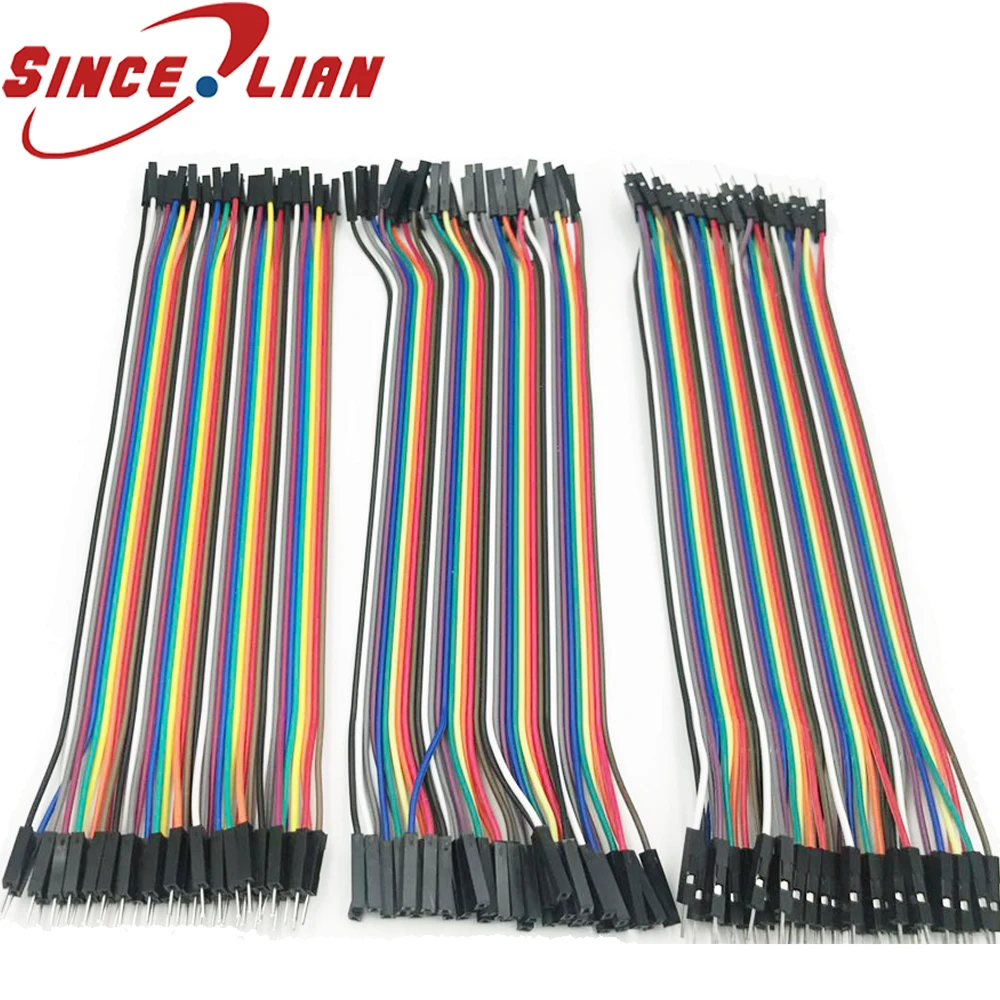 Dupont Cable 10cm 20cm 30cm 40cm Male To Male Male To Female Female To Female Jumper Wire Dupont Cable Connector 120pcs