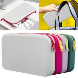 Large Capacity Square Silicone Cosmetic Storage Bag Travel Makeup Brush Holder Portable Digital Storage Bag Waterproof Organizer