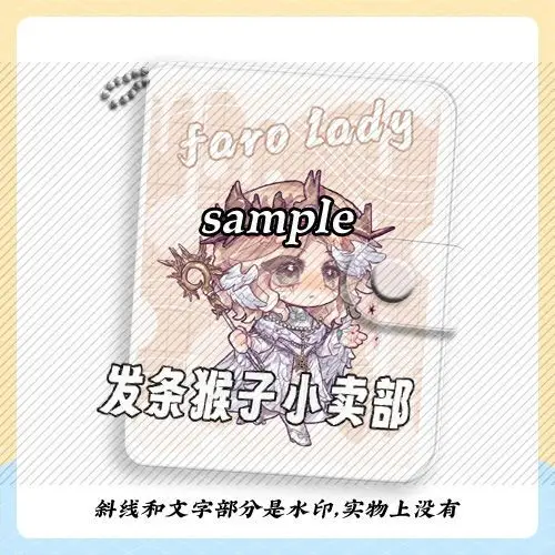 

Identity V Journalist Knight Photographer Painter Cosplay Cute Cartoon Student Note Removable Notebook Birthday Gift Gift Xmas