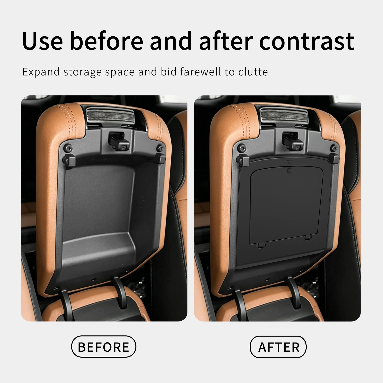 LUCKEASY für Kia Sportage NQ5 2023-2026 Auto-Armlehnenbox Versteckte Aufbewahrungsbox Innenzubehör Mittelkonsolen-Aufbewahrungsbox – Detail 7