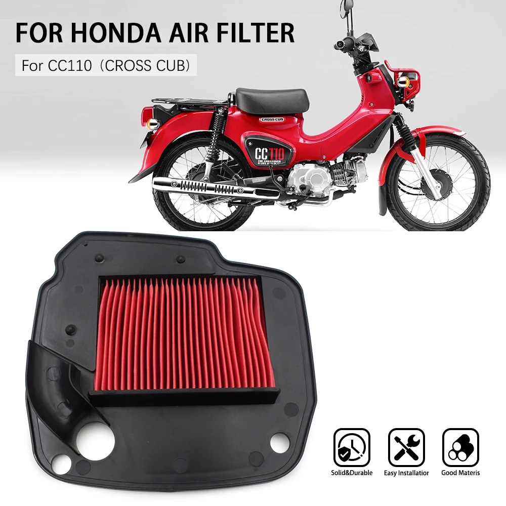 

Motorcycle Air Filter For Honda CC110 Cross Cub 110 17210-K88-L00