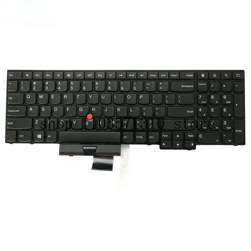 

Laptop Replacement Notebook US Keyboard for Lenovo ThinkPad Edge E530 E530c E535 E545 No Backlight JM