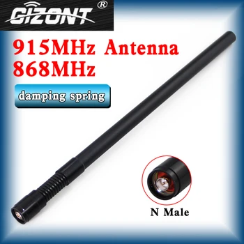 GSM 800MHz 868MHz 900MHz 915MHz 1.2G 1.4G antenna spring shock absorber N male head POM tube LoRa helium miner Hotspot antenna