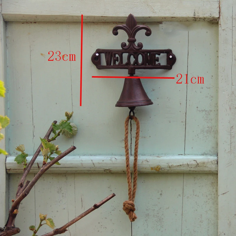 Antique Style Cast Iron Welcome Door bell