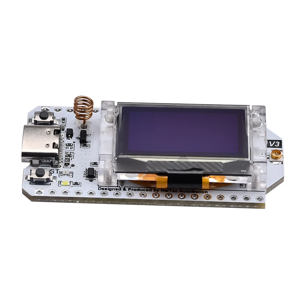 Imagem -03 - Lora v3 Development Board Kit para Smart Home Display Oled 433mhz 928mhz Esp32-s3fn8 Sx1262 96 Polegada bt Wifi Arduino Iot