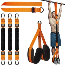 Pull-up Power with Auxiliary Trainer Elastic Rope Pull Bar Fitness Home Men's Pull-up Pull-up Auxiliary Pull Band Latex