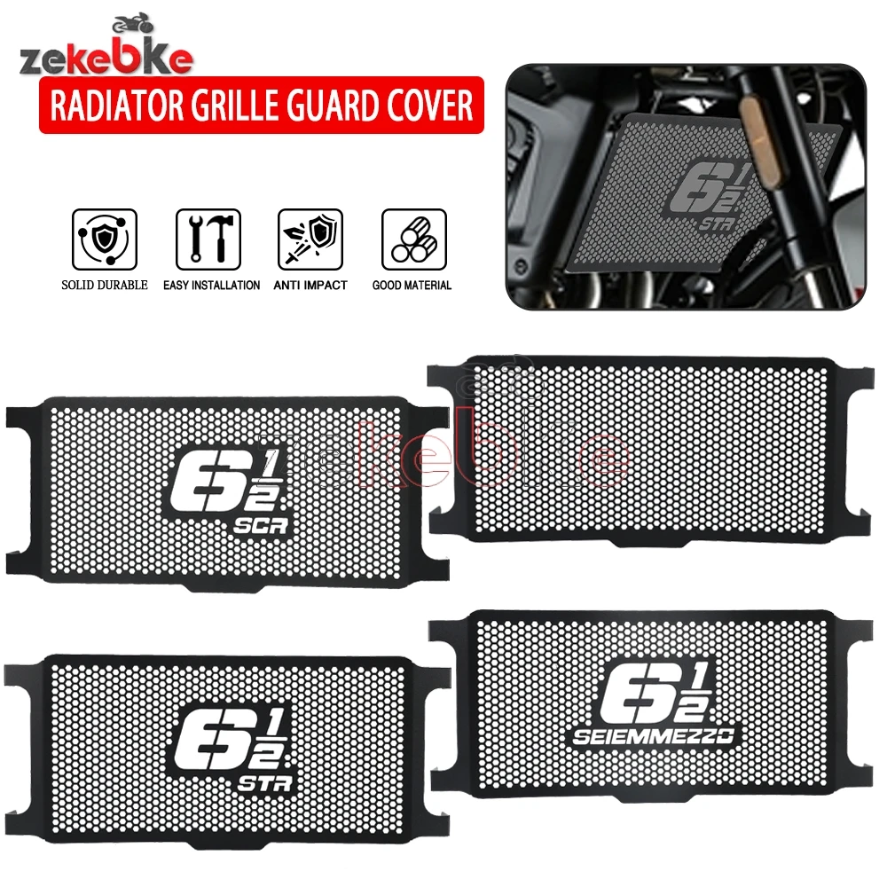 

For Moto Morini Seiemmezzo STR/SCR 22-25 6½ Seiemmezzo STR/SCR CNC Motorcycle Radiator Grille Cover Radiator Guard Protector