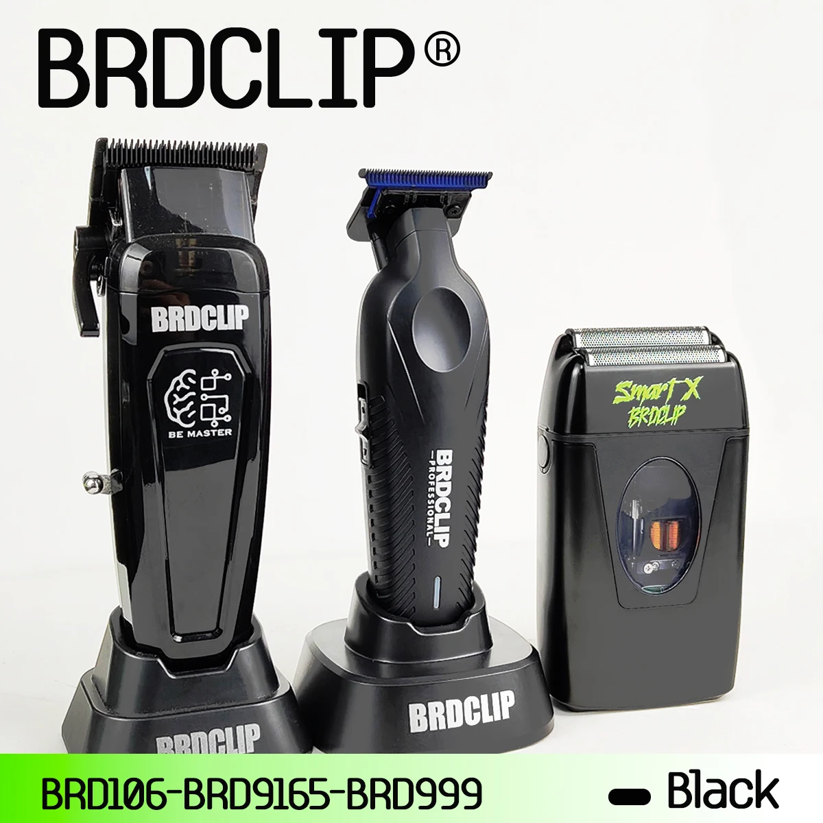 المهنية BRDCLIP 106 7500 دورة في الدقيقة 9615 9000PRM الشعر المتقلب DLC الأزرق شفرة BRD-999 9000PRM محرك مغناطيسي الحلاق ماكينة حلاقة كهربائية