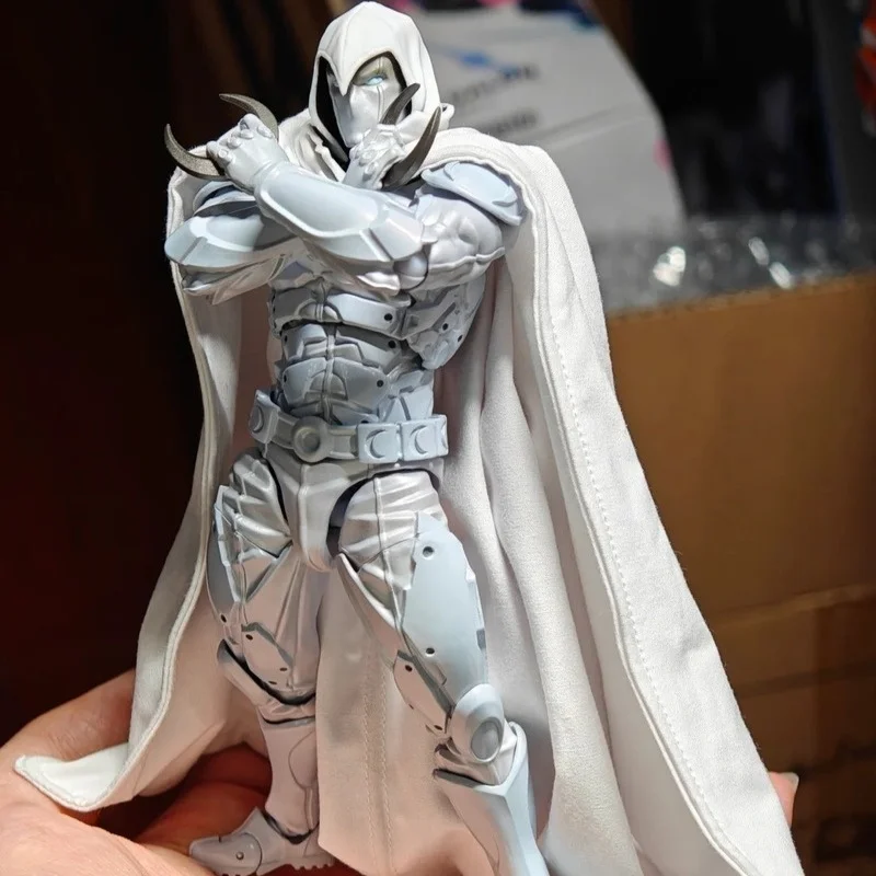 Kaiyodo Revoltech Yamaguchi No.178 عمل الشكل القمر فارس مجموعة المرآب عدة الميكانيكية فارس عمل الشكل جمع اللعب الهدايا #5