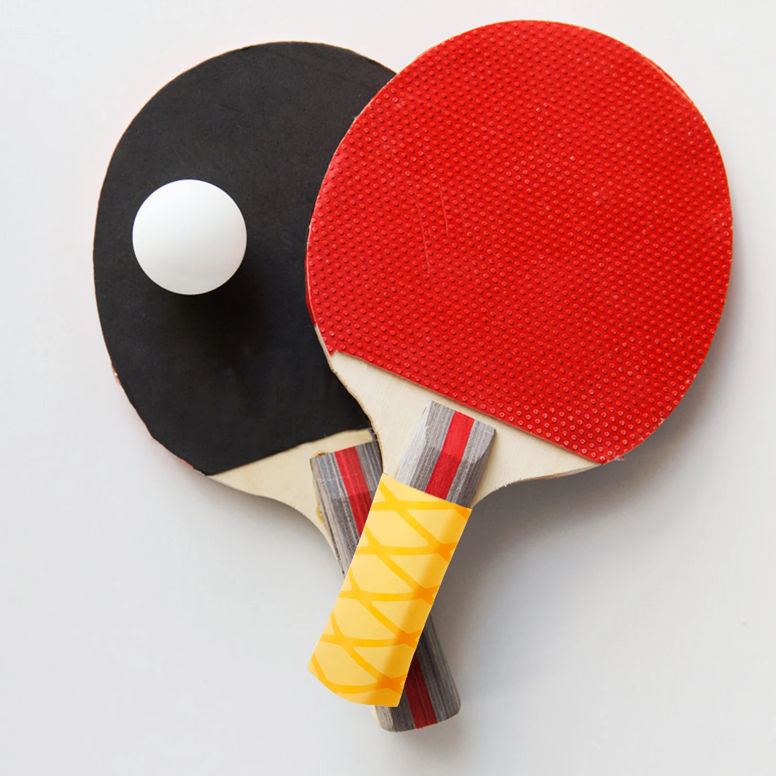 

Pong Paddle Table Tennis Glue Hand Grip Plastic Non-slip Racket Sleeves