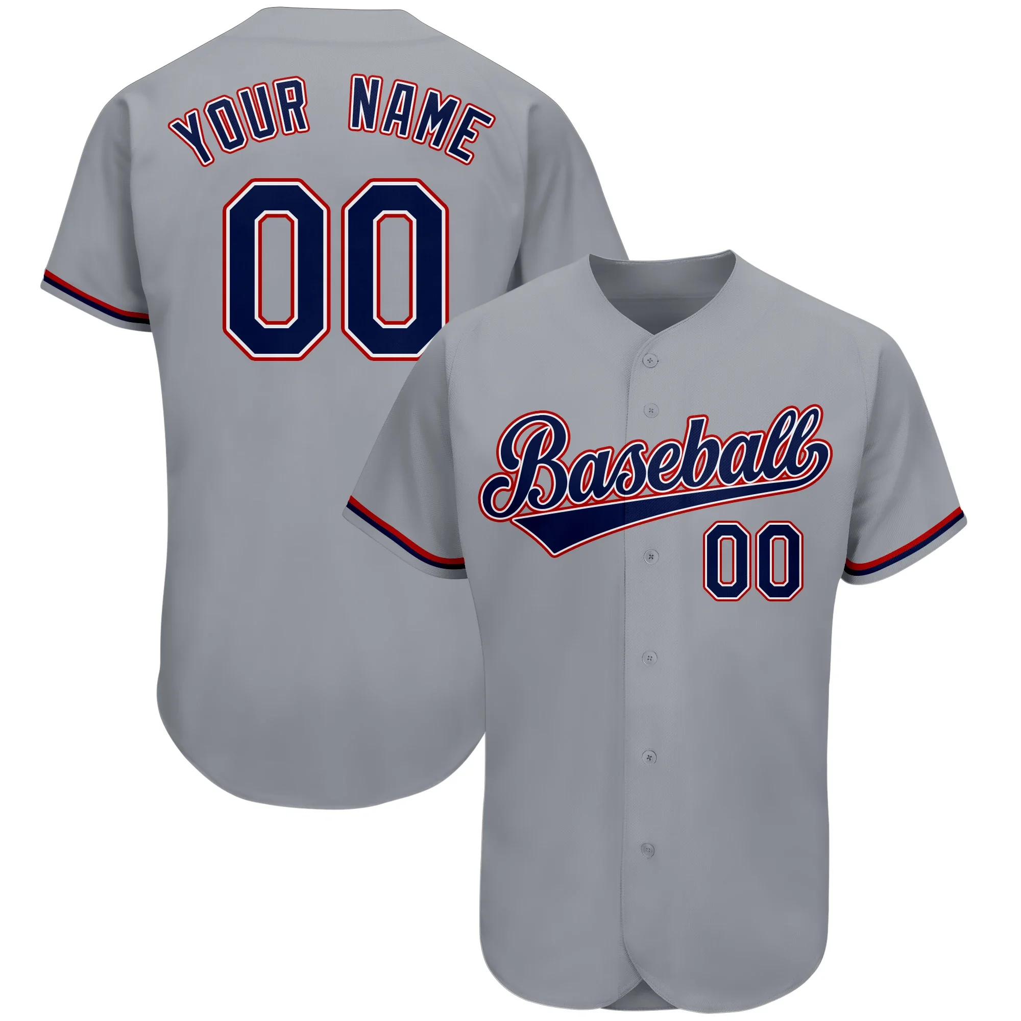 Custom Baseball Jersey Full Sublimated Team Name&Numbers Make Your Own Sportswear for Adults/Kids Outdoor Game/Party Gift