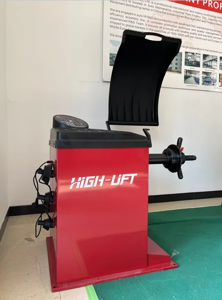 Car Wheel Balancer Machine Tyre Wheel Balancing HL-100 Upgraded With Laser Positioning