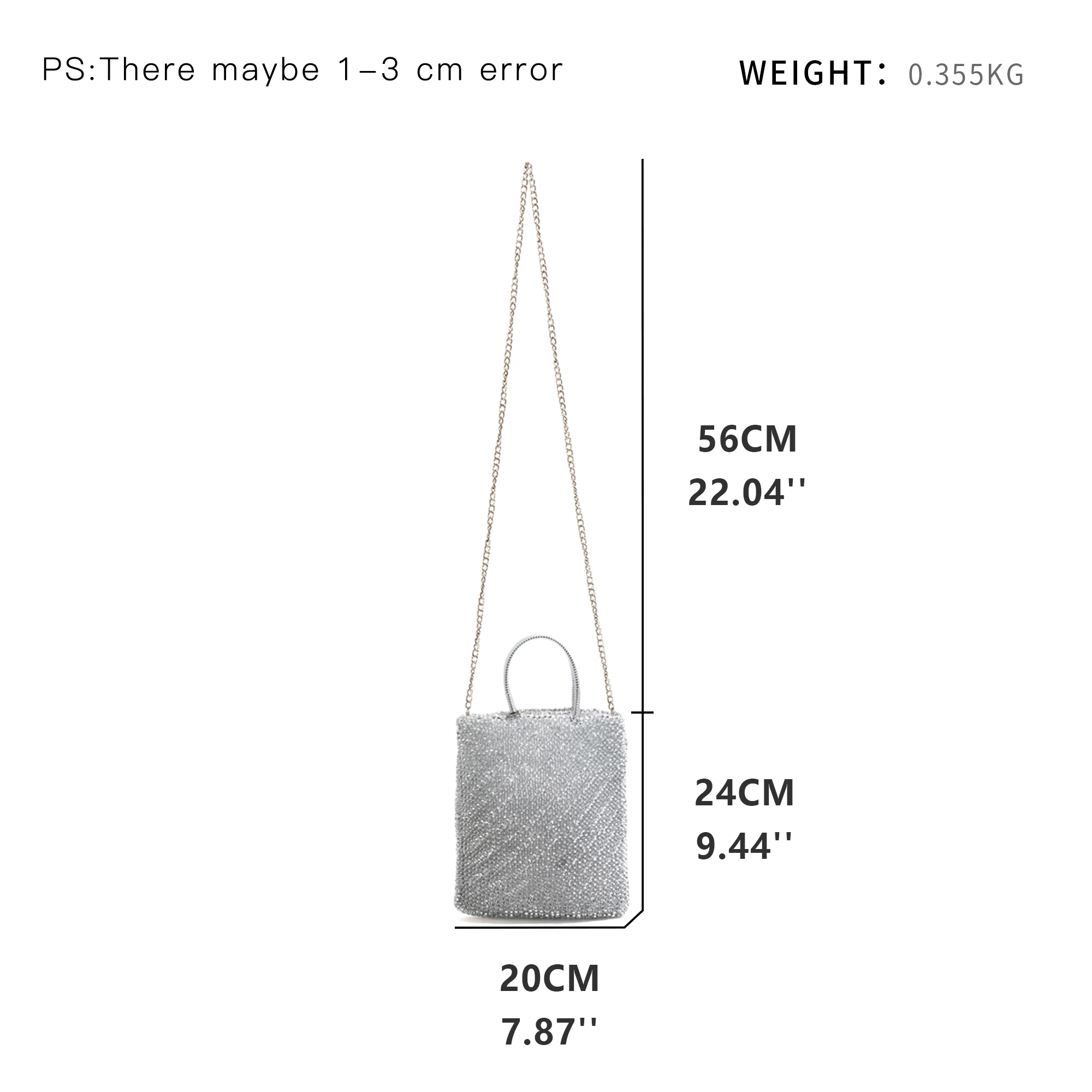 Stylish PVC Handbags Shiny Chain Crossbody Satchel Bag For Party Solid Color Japanese Woven Handmade Shoulder Shopping Purse image 2