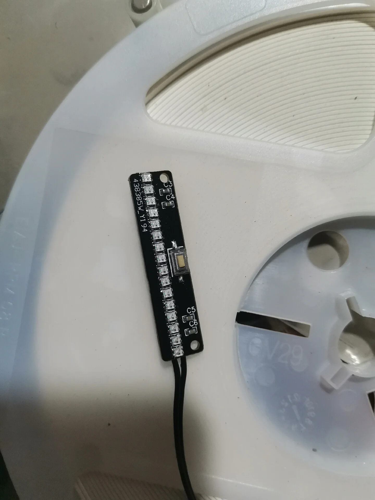 LED ديناميكية الدخان الذيل ضوء ل 1/10 RC الزاحف سيارة Traxxas TRX4 المدافع برونكو محوري SCX10 RC4WD D90 خزان جيب شيفروليه جزء #2