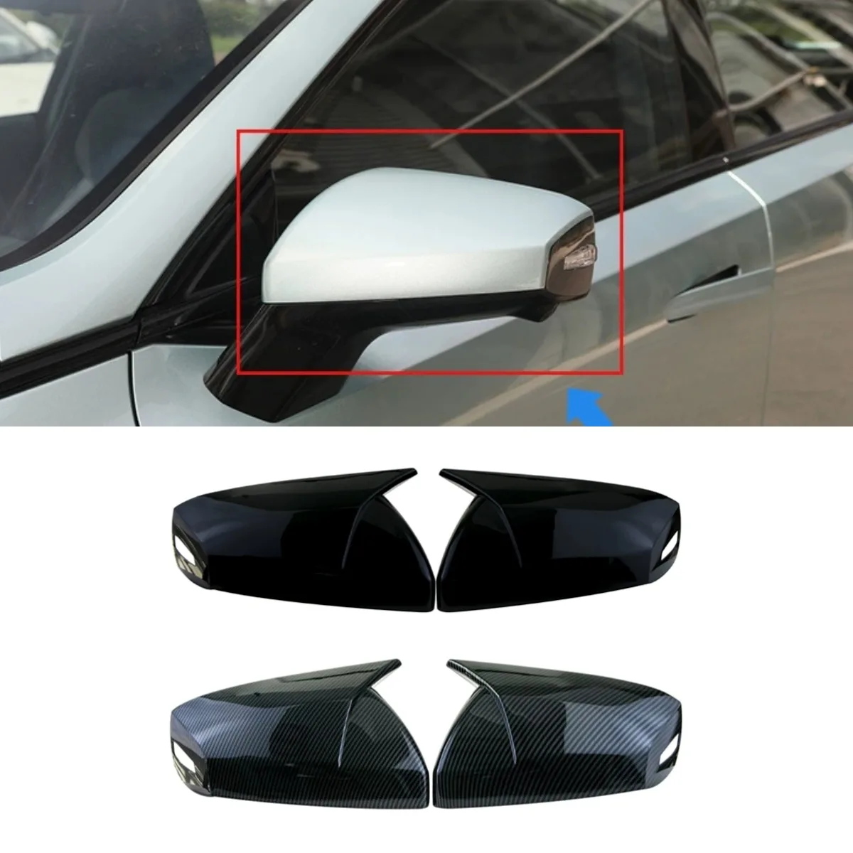 

Car Rearview Cover Protect Side Rear View Mirror Cover Mirror Caps For Deepal SL03 Body Kit Car Accessories