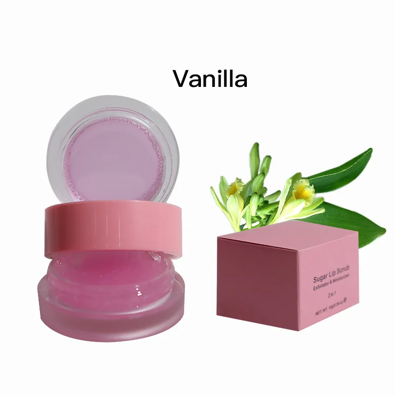 No Logo 2 in 1 Exfoliating Scrub Lip Mask Lasting Nourishing Repair Dead Skin Fine Lines Lip Balm Plumper Moisturized Lip Care