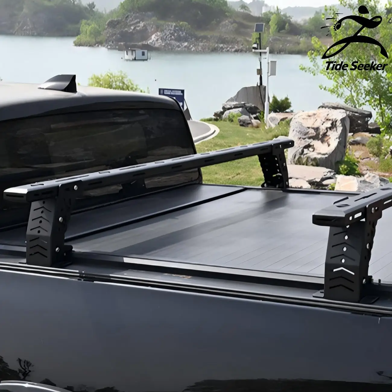 Barra Antivuelco Universal para Camioneta Dream Garage con Soporte Expandible, Soporte Universal para Plataforma de Camioneta para Tacoma, Tundra, F-150, RAM, Silverado, Ranger Hi