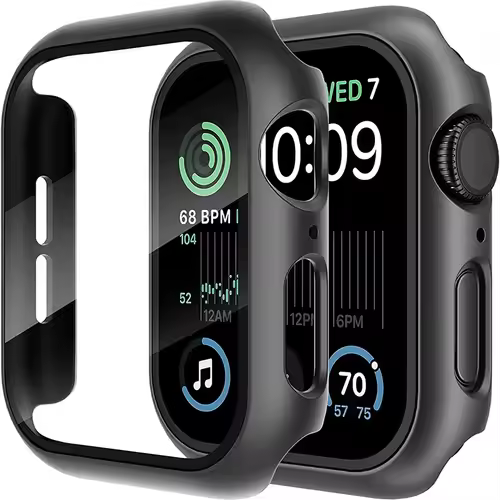 Tempered Glass+Cover For Apple Watch 11 10 9 8 7 46mm 42mm PC Bumper Screen Protector Case iWatch Series 7 6 5 4 SE3 44 40 45mm - Image 28