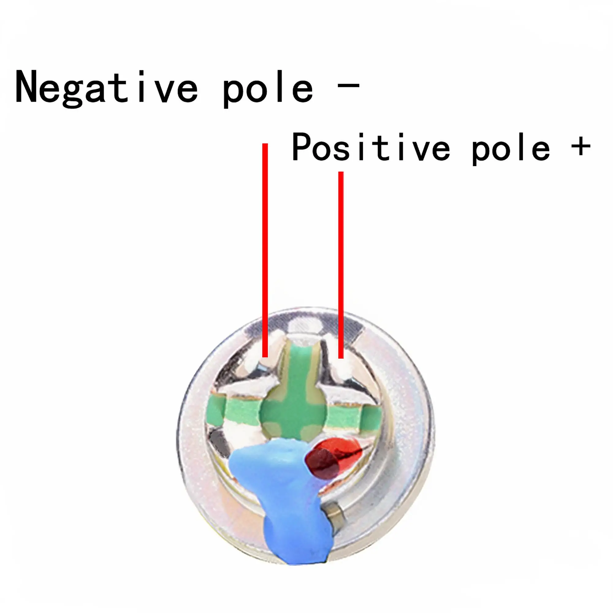 QIGOM 1 Pair DIY Headset Unit K1006 10MM 32Ω 99dB, HIFI In-ear Earphone Units, Bass Vocal, Composite Titanium Film Driver