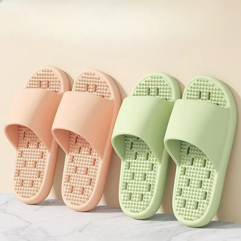 

New Quiet EVA Bathroom Slippers for Men and Women Breathable Non-Slip Indoor/Outdoor Sandals with Drainage Holes