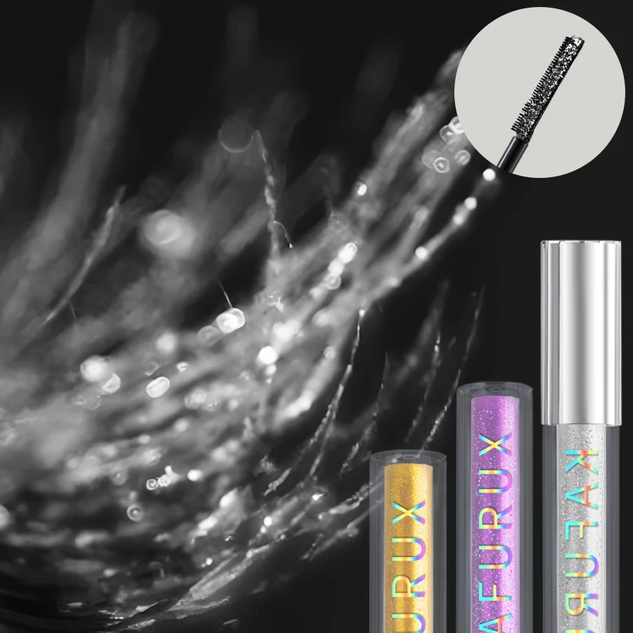 1PC Sparkling Eyelash Mascara Shimmer Waterproof for Eyeshadow or Highlighter Liquid Eye Shadow Pearlescent Korean Makeup Gifts
