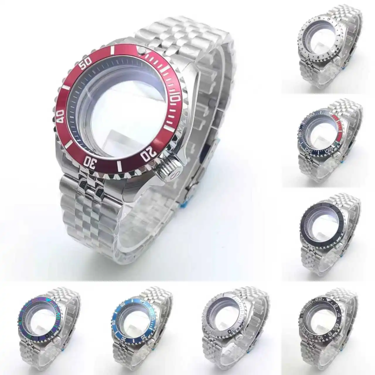 

27 цветов, 42 мм, корпус 007, корпус для часов SKX с наклонной рамкой для NH34 NH35 NH36 NH38 NH70 NH72, механизм, циферблат 28,5 мм