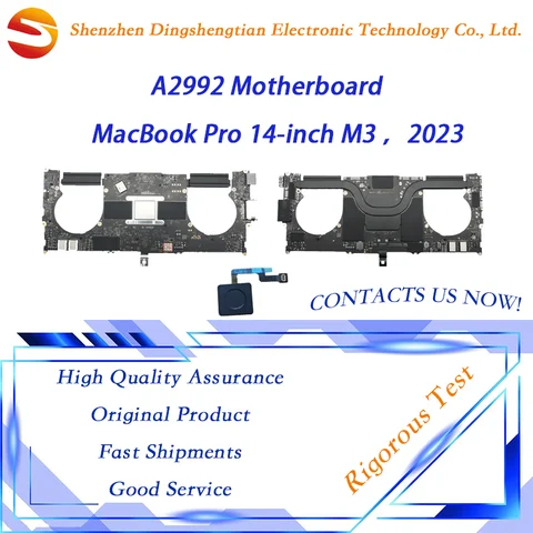 Replace Logic Board For Macbook Air Pro M3 A3113 A3114 A2918 A2998 A2991 Motherboard Repair  Cpu M3 Ram 8g 16g 18g Ssd 256g 512g