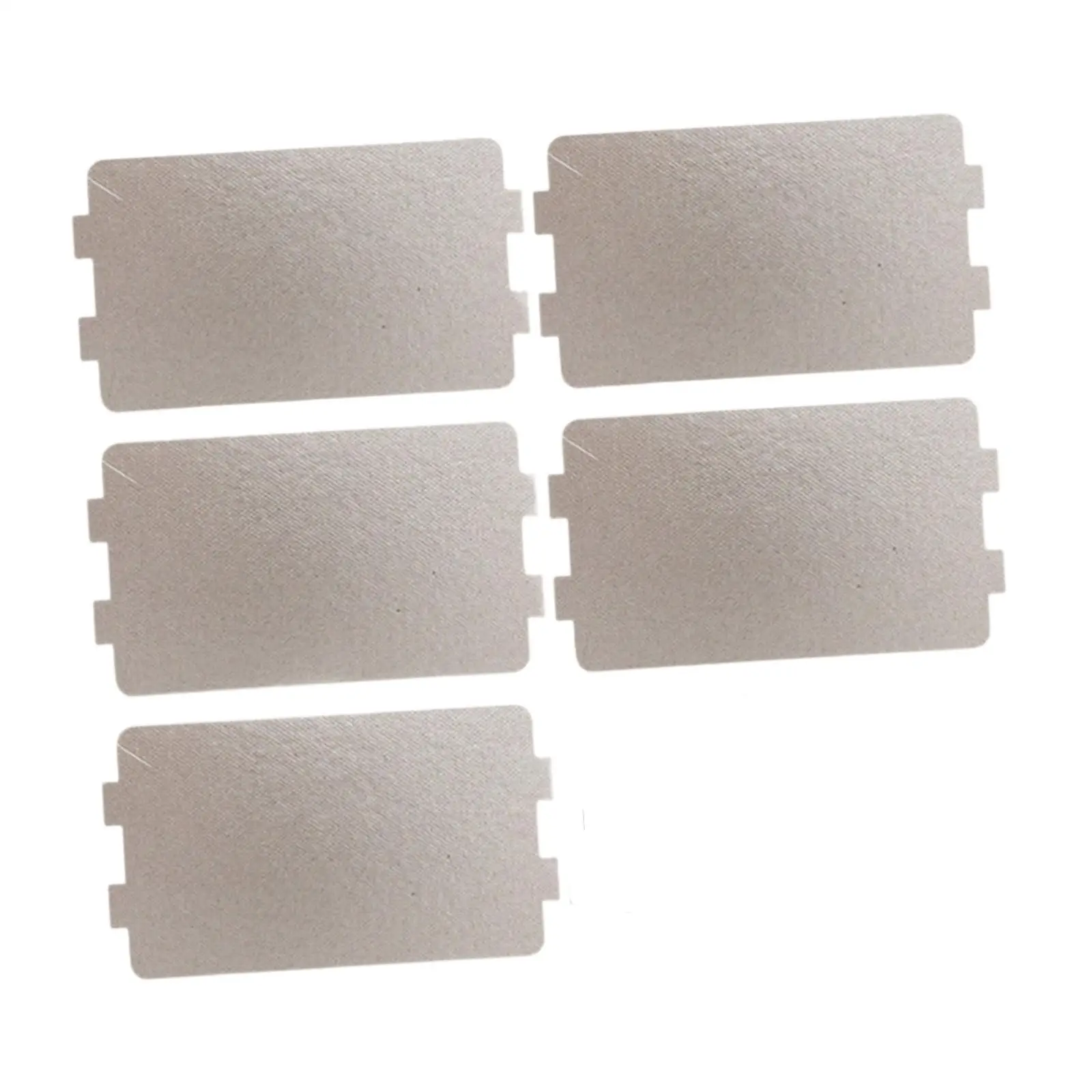 5 Pieces Microwave Oven Mica Sheet Practical for Restaurant Microwave Oven