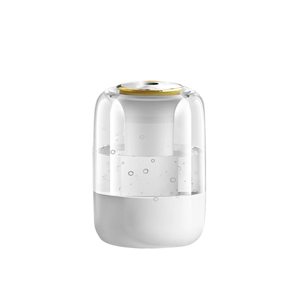 Luchtbevochtiger 2.2L Grote Capaciteit Thuis Luchtbevochtiger Mute Mist Maker Dubbele Nozzle Usb Luchtbevochtiger voor Slaapkamer met LED Nachtlampje