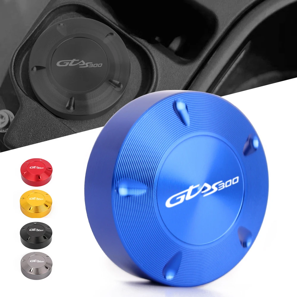 

Universal For Piaggio GTS GTV LX Primavera Sprint 125 150 250 300 300ie Scooter Motorbike CNC Gas Fuel Tank Filler Oil Cap Cover