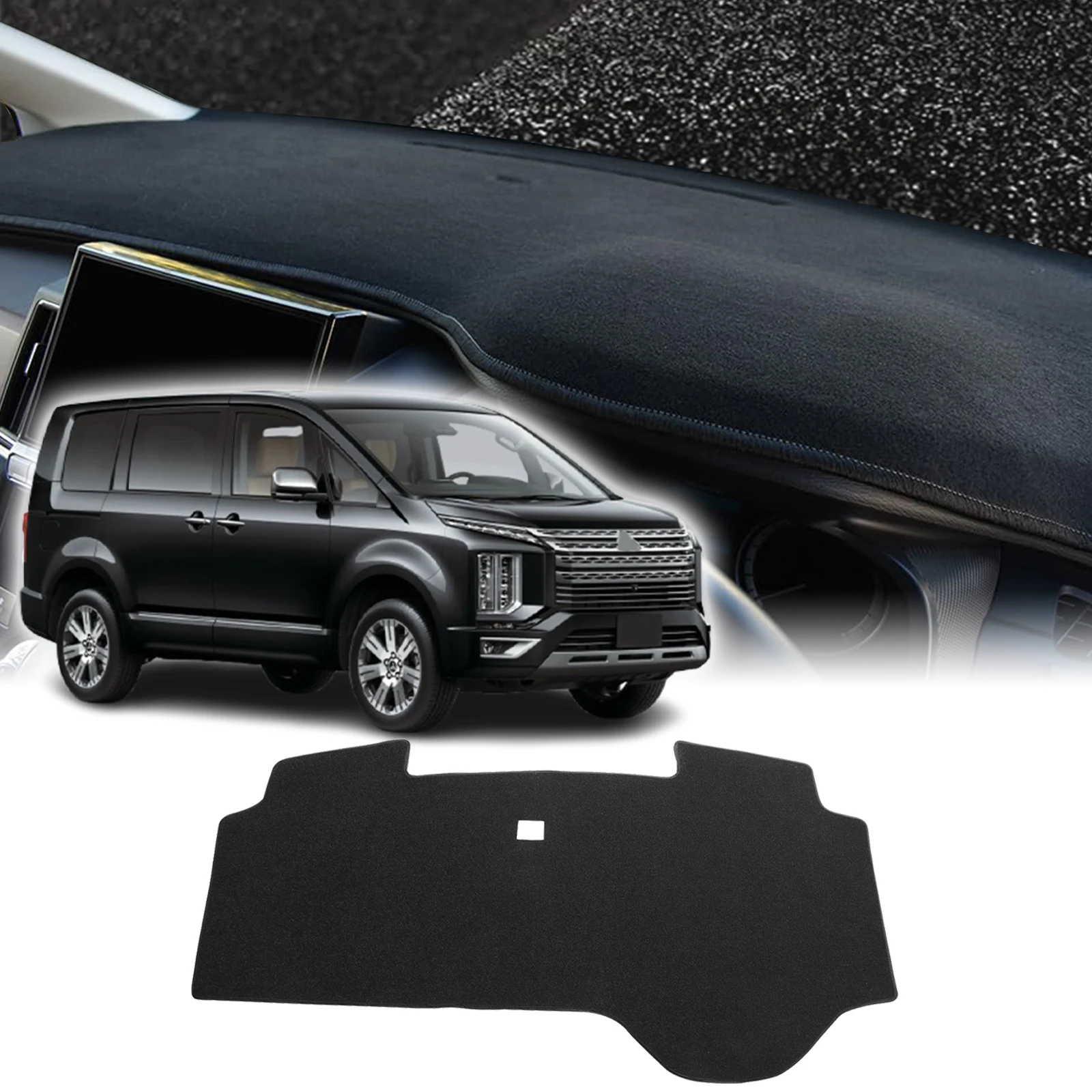 

fit for Mitsubishi Delica D:5 D5 2019 2020-2025 Car Dashmat Dashboard Cover Pad Protective Carpet DashMat Sunshade Accessories