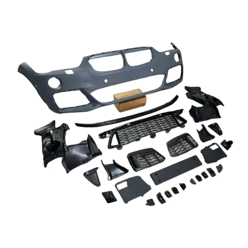 High Quality Car Body Kit for BM-W X1 F48 F49 2016+ Upgrade MT Style Front Rear Bumper Side Skirt Exterior Bodykit