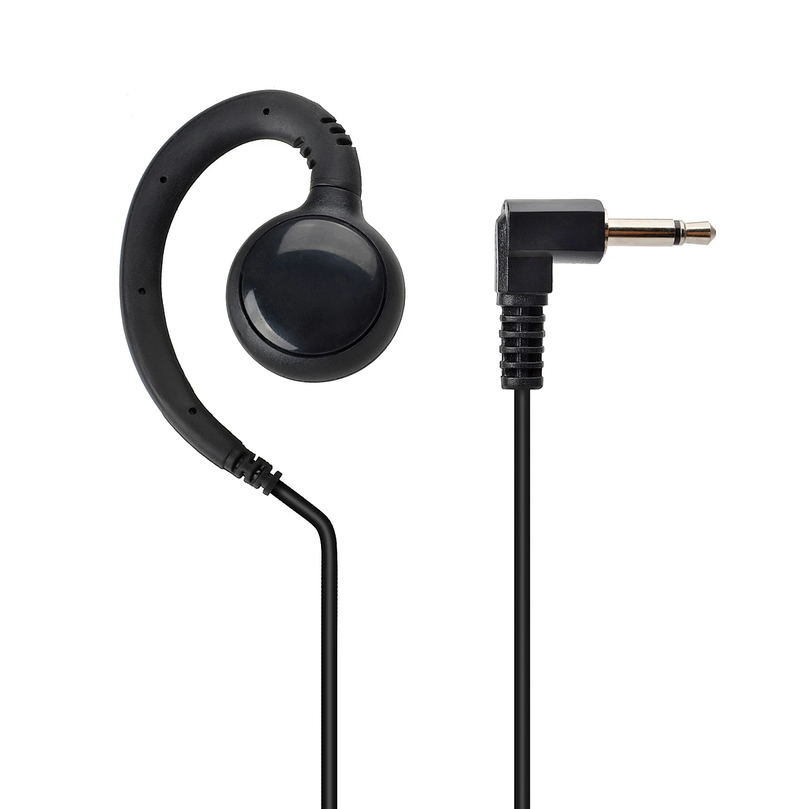 Słuchawka 3.5mm tylko do słuchania z mikrofonem do monitoringu, zestaw słuchawkowy tylko do odbioru sygnału dla służb bezpieczeństwa i politycznych.