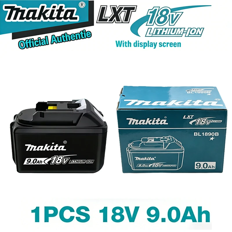 

Makita 9Ah for Makita 18V Battery 9000mAh BL1830B BL1850B BL1850 BL1840 BL1860 BL1815 Replacement Lithium Battery