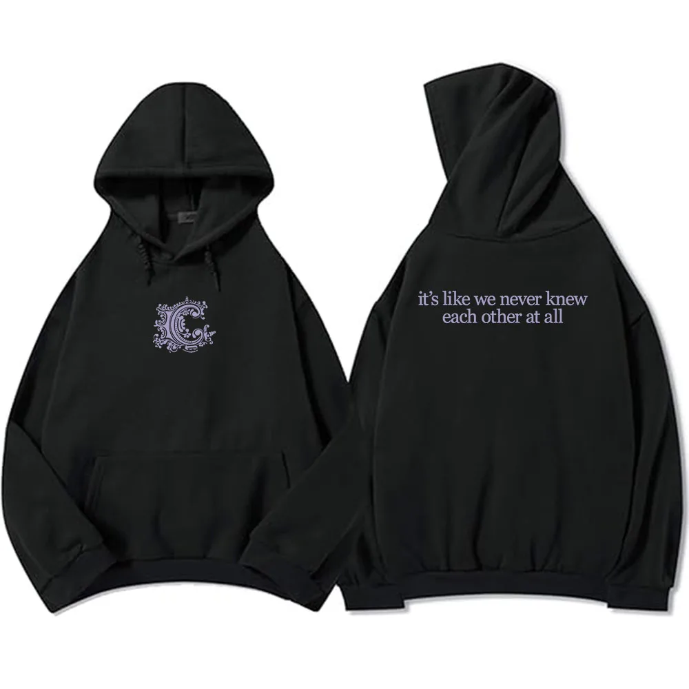 

CHIODOS Lyric Hoodies Fashion Hooded Long Sleeve Sweatshirt Casual Grunge Men Women Pullovers Band Graphic Printing Sudaderas