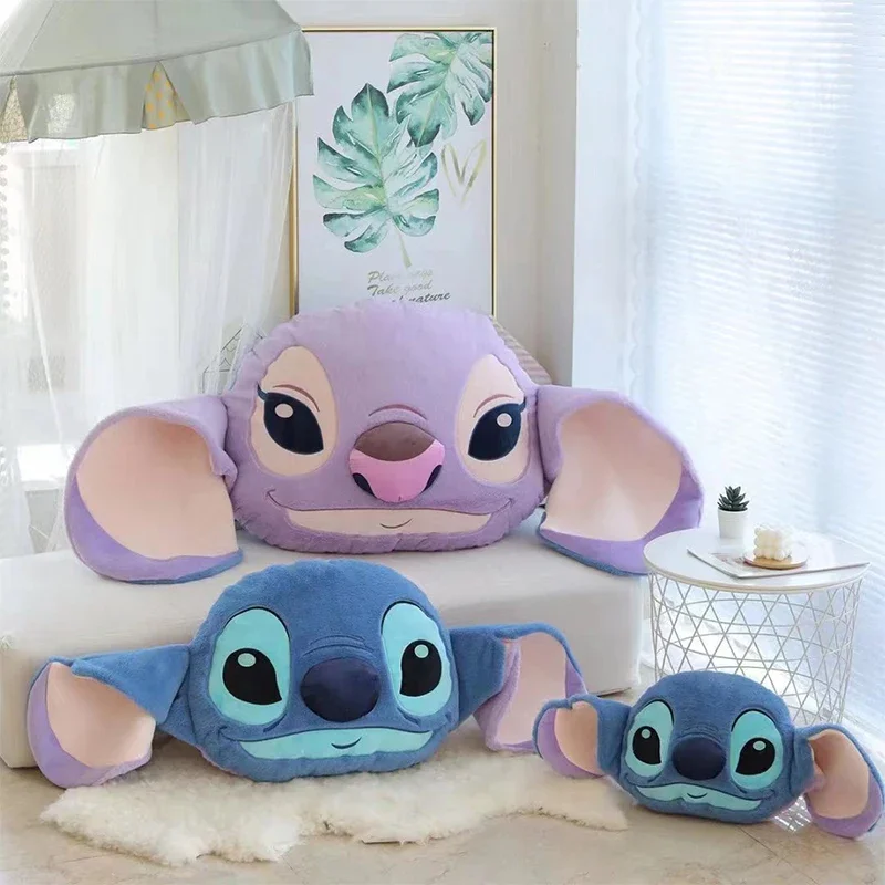 

Disney Lilo & Stitch Doll Two-sided Soft Pillow Bolster Stuffed The Best Birthday Gift for Children's Girls Kids Young Person