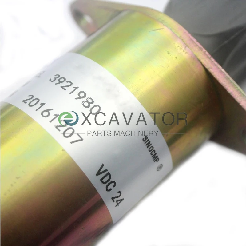 24V Shut Off Solenoid 3921980 3918601 Stop Solenoid Valve for Cummins Diesel Engine 6CT 6CTA 8.3L Tractor 9040 1150E 1155E