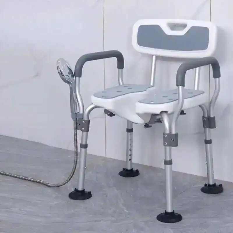 

Metal Chair Adult Modern Home Lightweight Armrests Shower Plastic Bathroom Chairs Designer Invalid Cadeira Ergonomica Furniture